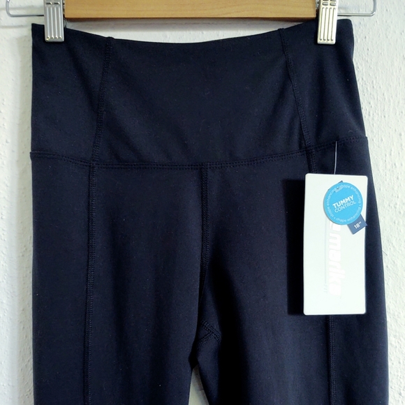 Marika Capri 18" Tummy Control Leggings Black Size Small - Picture 3 of 9